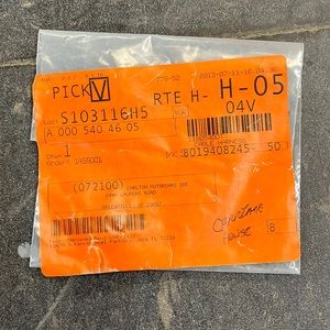 Mercedes Benz Cable Harness New Old Stock